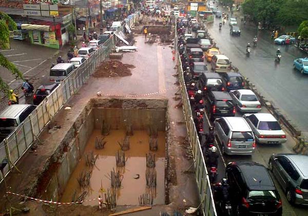 Dibangun Flyover, Jl Dr Satrio Mengular