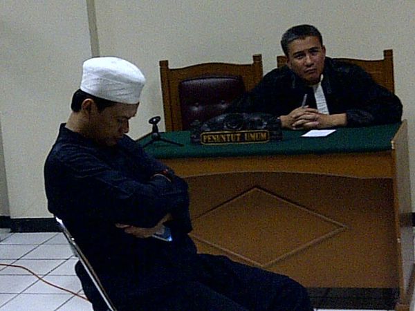 Abdullah Sunata Divonis 10 Tahun Penjara