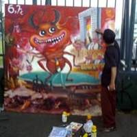 Priyo Tak Tersinggung Seniman Lukis Gedung DPR WC Umum