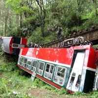 KA Terguling di Daerah Pengunungan Taiwan, 6 Tewas