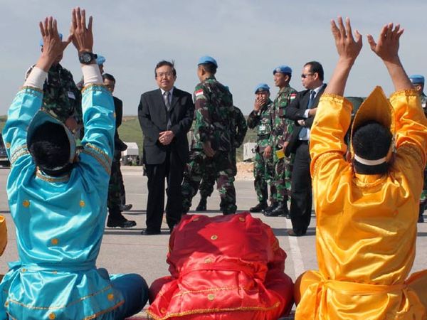 Dubes RI Kunungi Pasukan Konga