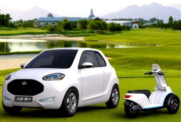 Skuter di Bagasi Mobil