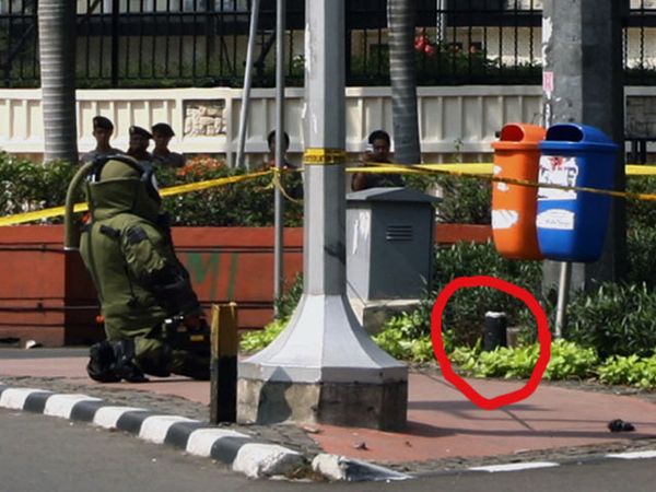 Benda Diduga Bom Dekat Kedubes Inggris Diamankan