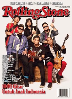 Gitaris Indonesia Mendukung Gerakan 1000 Gitar Untuk Indonesia