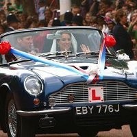 Mobil Klasik di Pernikahan William-Kate