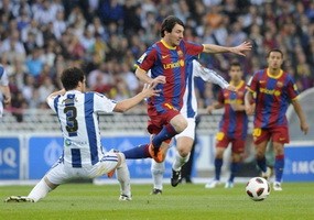 Barca Tumbang di Kandang Sociedad