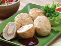 Resep Ayam: Burger Ayam Keju
