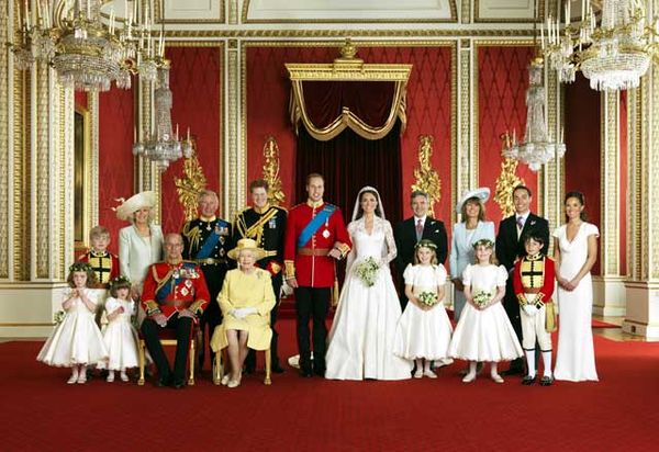 Foto Resmi Pernikahan William & Kate