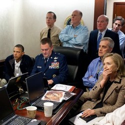 Obama Nobar Kematian Osama Secara Live dari Gedung Putih