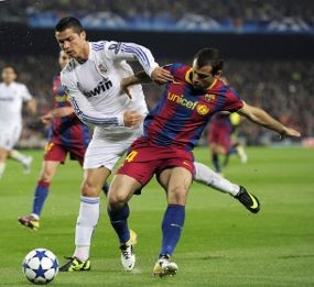Ronaldo: Mascherano Belajar Akting di Barca
