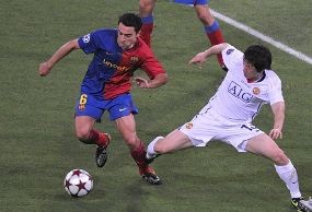 Skor Sementara di Final Kompetisi Eropa: Barca 1, MU 1