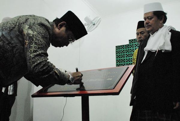 Ketua PWNU DKI Jakarta Resmikan Mushola