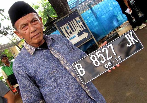 Desain Baru Nopol Kendaraan