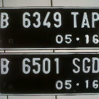 Ini Dia, Desain Baru Pelat Nomor Kendaraan