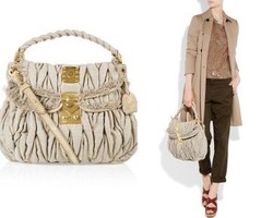 Tampil Sophisticated dengan Matelasse Bag Miu Miu