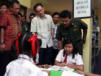 Gedung Penunjang Belajar SDN Sungai Bambu Diresmikan