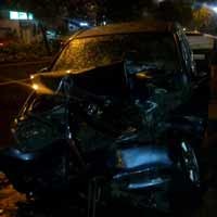 Satu Dari Tiga Korban Avanza Seruduk Pickup Kritis