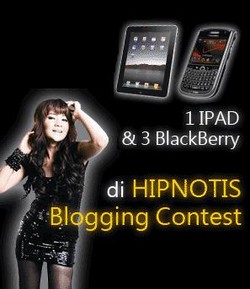 Indah Dewi Pertiwi Bagi-bagi 1 Ipad, 3 BB dan 50 MP3 Player Untuk Blogger