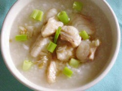Resep Bubur: Bubur Ikan Kakap