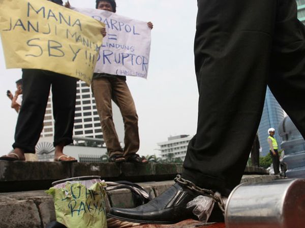 Mahasiswa Kritik Parpol yang Lindungi Koruptor