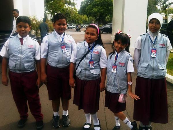 Reporter Cilik Pewawancara SBY