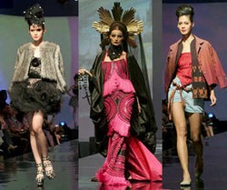 Desainer IPMI Hadirkan Busana Edgy dengan Kain Tenun