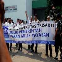 Eksekusi di Kampus Trisakti Akhirnya Ditunda