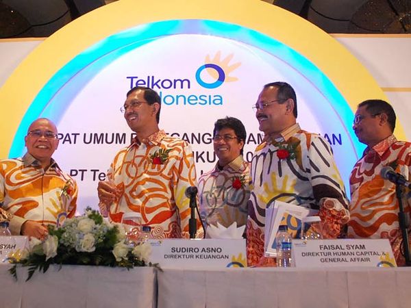 Telkom Bagi Dividen Rp 6,34 Triliun