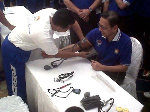 Boediono Tes Kebugaran