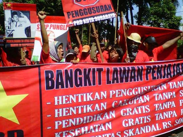 Massa PRD Tolak Cakupan Tanpa Solusi