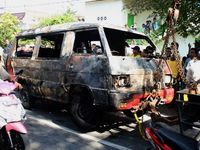 Angkot Terbakar, 3 Penumpangnya Tewas