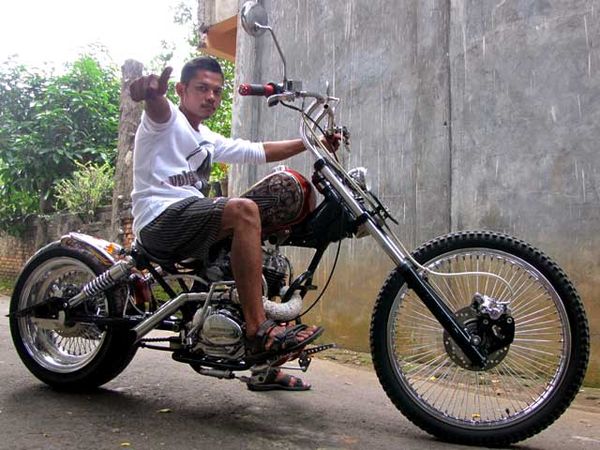 Motor Chopper untuk Istri