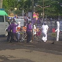 RS Polri Gelar Simulasi Penanganan Korban Bom