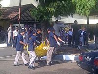 Simulasi Penanganan Korban Bom