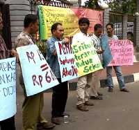 Aset Dijual Murah, Petambak Dipasena Demo ke Kantor Menkeu