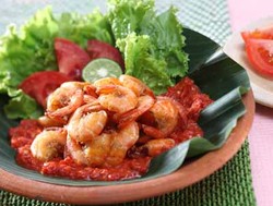 Resep Seafood: Pecel Udang