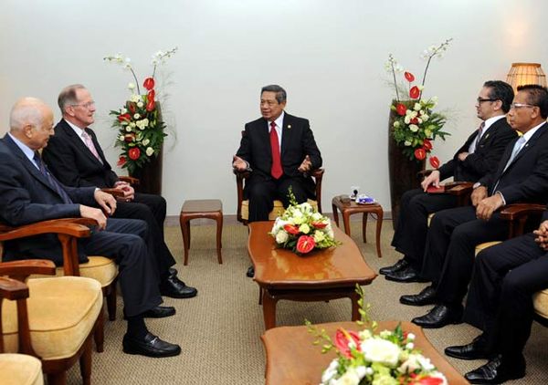 SBY Terima Menlu Mesir & Presiden Majelis Umum PBB