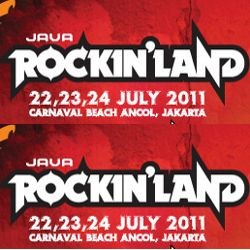 Tiket Terusan Java RockinLand 2011 Rp 1,3 Juta