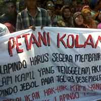 Warga Dampak Lumpur Gagal Bertemu Bupati Sidoarjo