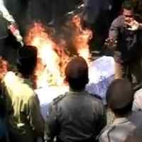 Kejari Lamongan Dihadiahi Keranda Mayat