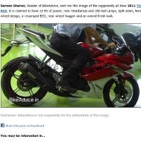 Yamaha R15 Kepergok Kamera