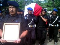Korban Penembakan di Palu Tiba di Rumah Duka