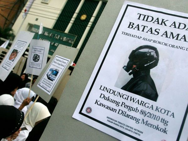 Kelompok Antitembakau Demo PN Jakpus