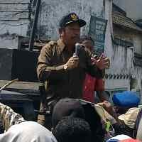 Demo Raya Porong Bubar, Jembatan Porong Masih Diblokir Korban Lumpur