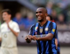 Bantah Isu Rasis, Etoo Takkan Pergi dari Inter