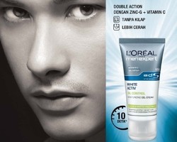Wajah Pria Lebih Cerah & Bebas Kilap Berkat LOreal