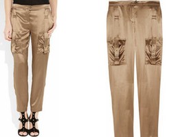 Chic & Elegan dengan Cargo Satin Roberto Cavalli