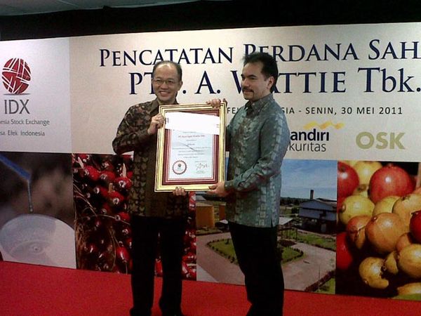 JAWA Catatkan Saham di Bursa