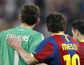 Casillas dan Ramos Selamati Barcelona