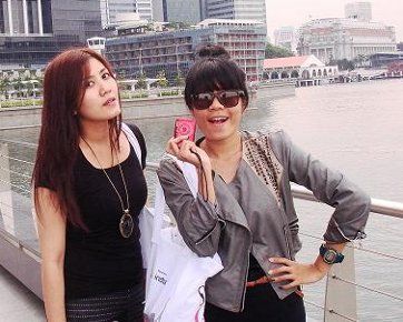 Belanja di 313 Somerset & Berfoto di Marina Bay Sands